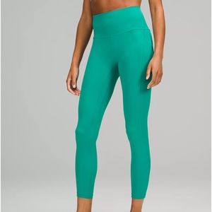 Lululemon Align High-Rise with Pockets in Kelly Green